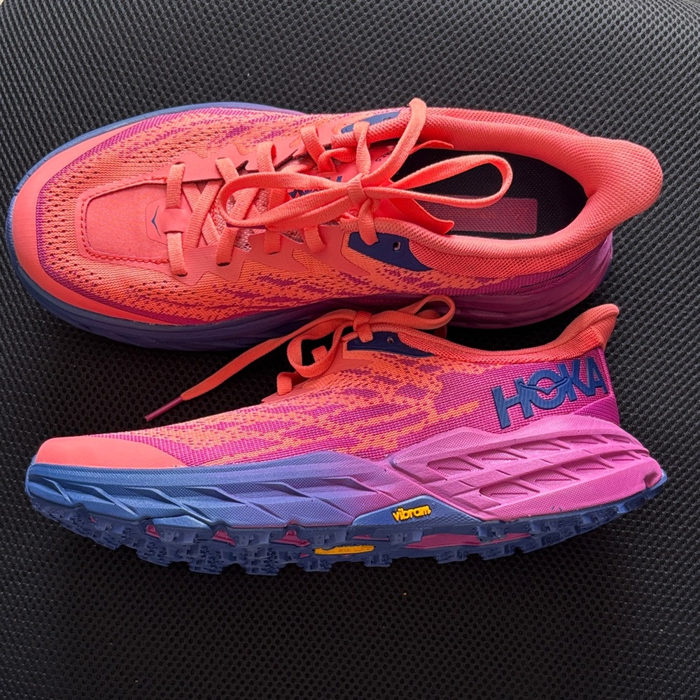 Hoka Speedgoat 5 Blue & purple Running Shoes